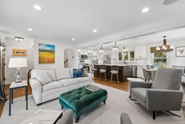 A furnished room