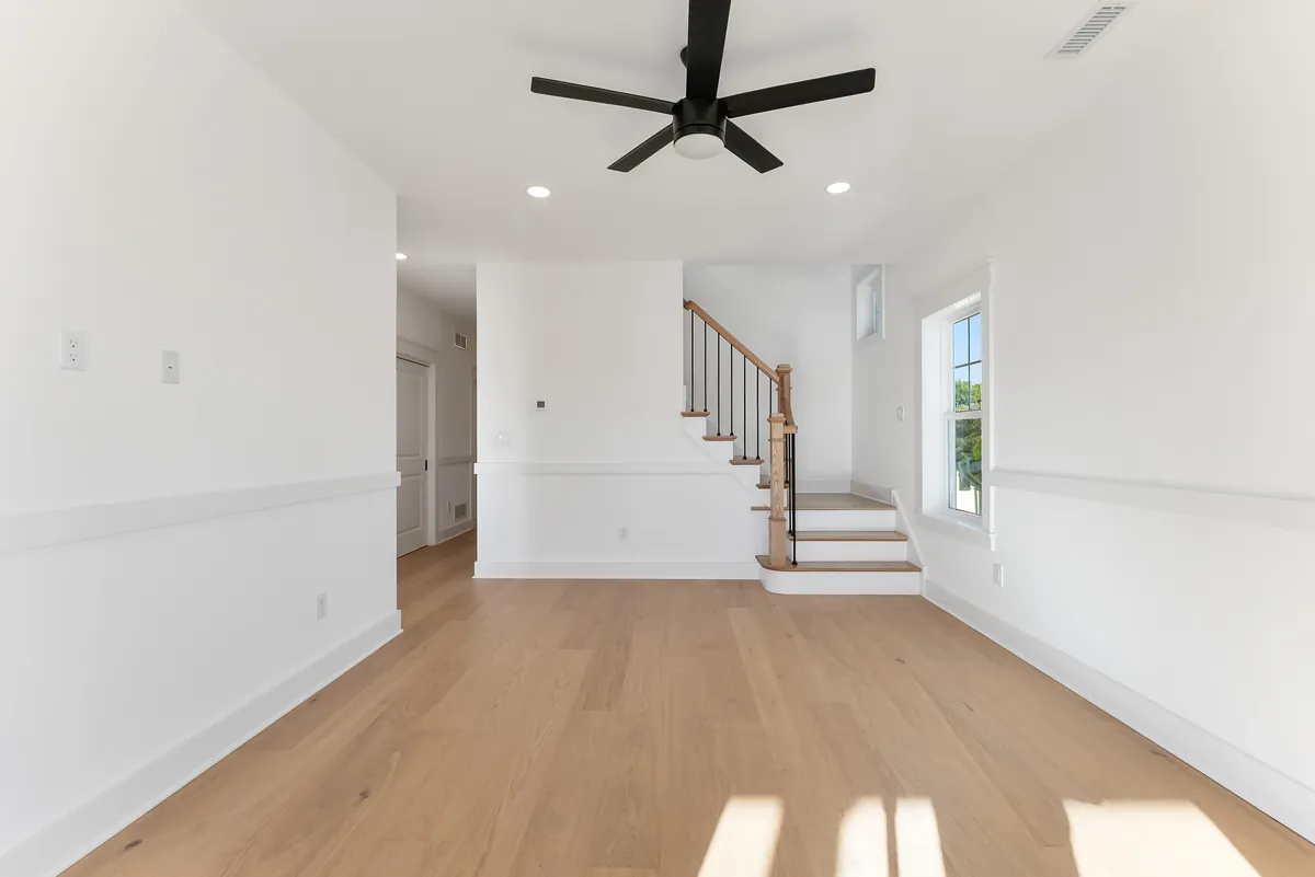 An empty living room